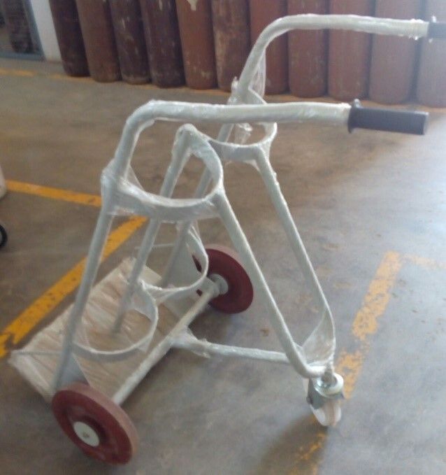 Double Gas Cylinder Trolley