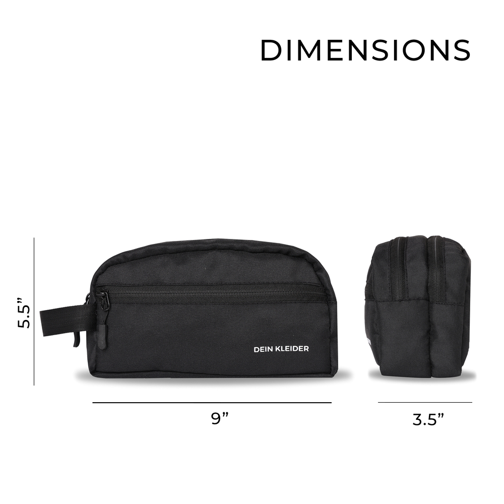 Toiletry Travel Bag Water Resistant for Men and Women Accessories Organizer