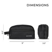 Toiletry Travel Bag Water Resistant for Men and Women Accessories Organizer