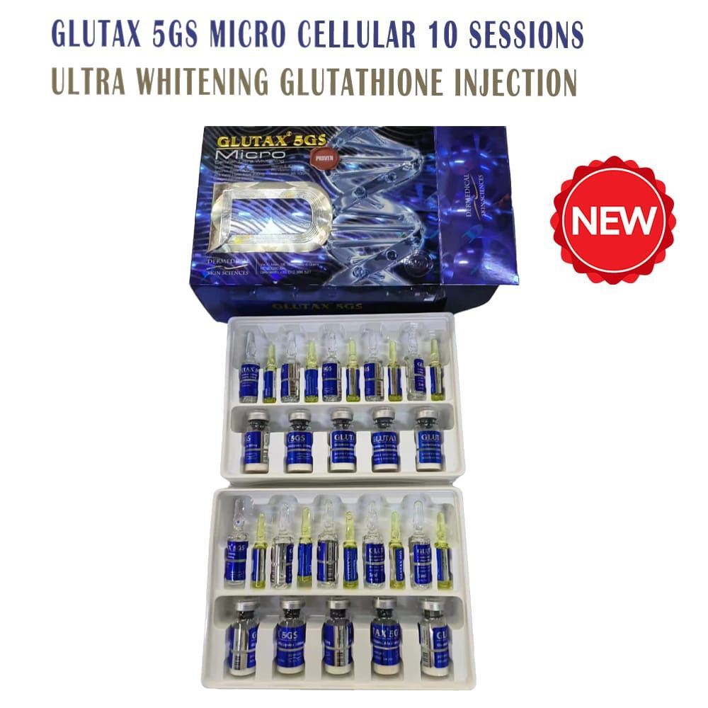 Glutax 5gs 10 Sessions Micro Cellular Ultra Whitening Injection