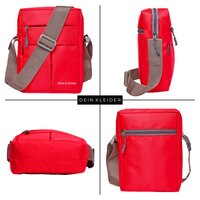 Cross Body Messenger Sling Bag Red