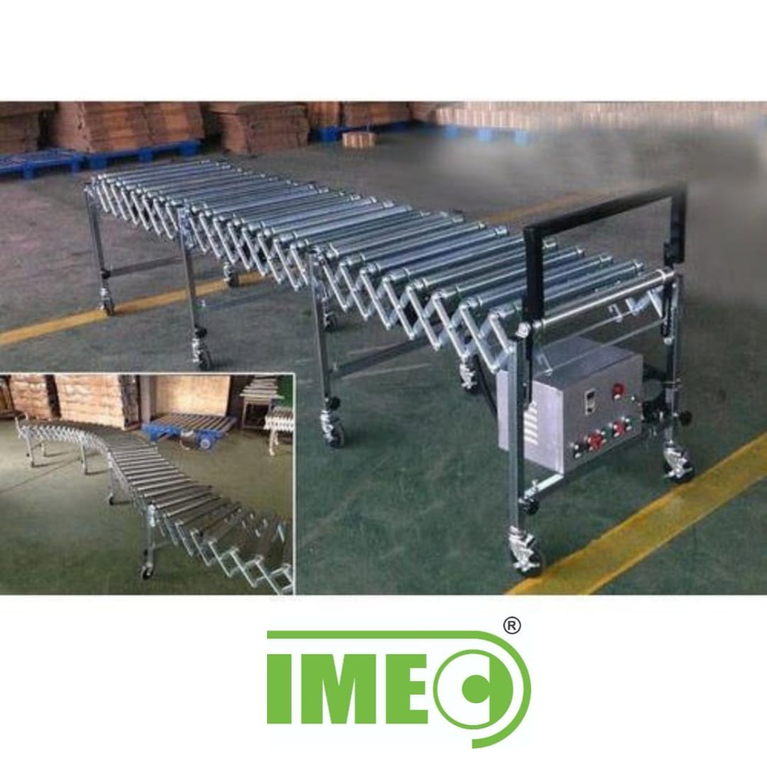 Flexible Gravity Roller Conveyor - Load Capacity: 50 Kilograms (Kg)