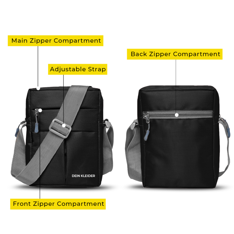 Cross Body Messenger Sling Bag