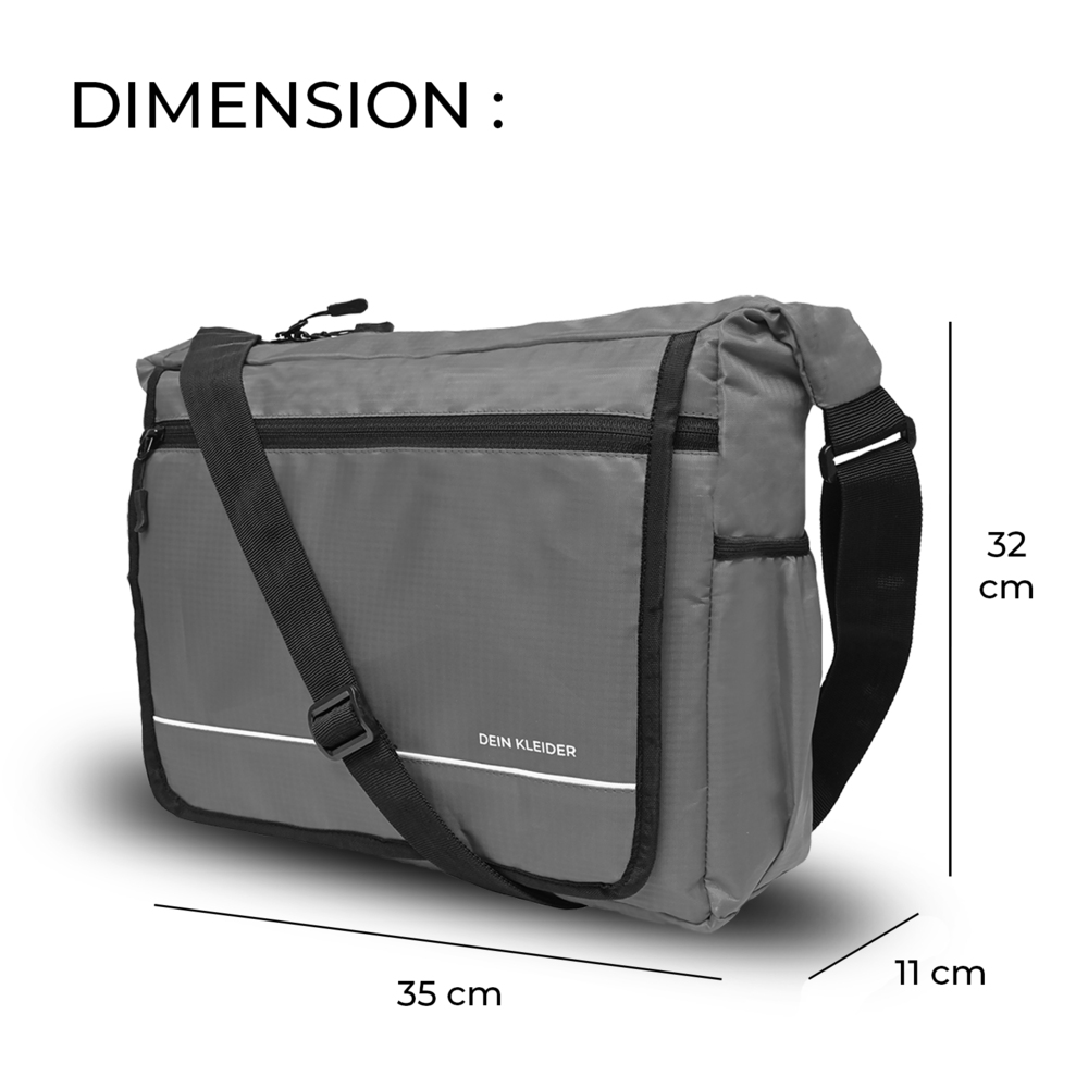 Classic Messenger Bags Grey