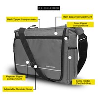Classic Messenger Bags Grey