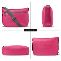 Cross Body Messenger Sling Bag Pink