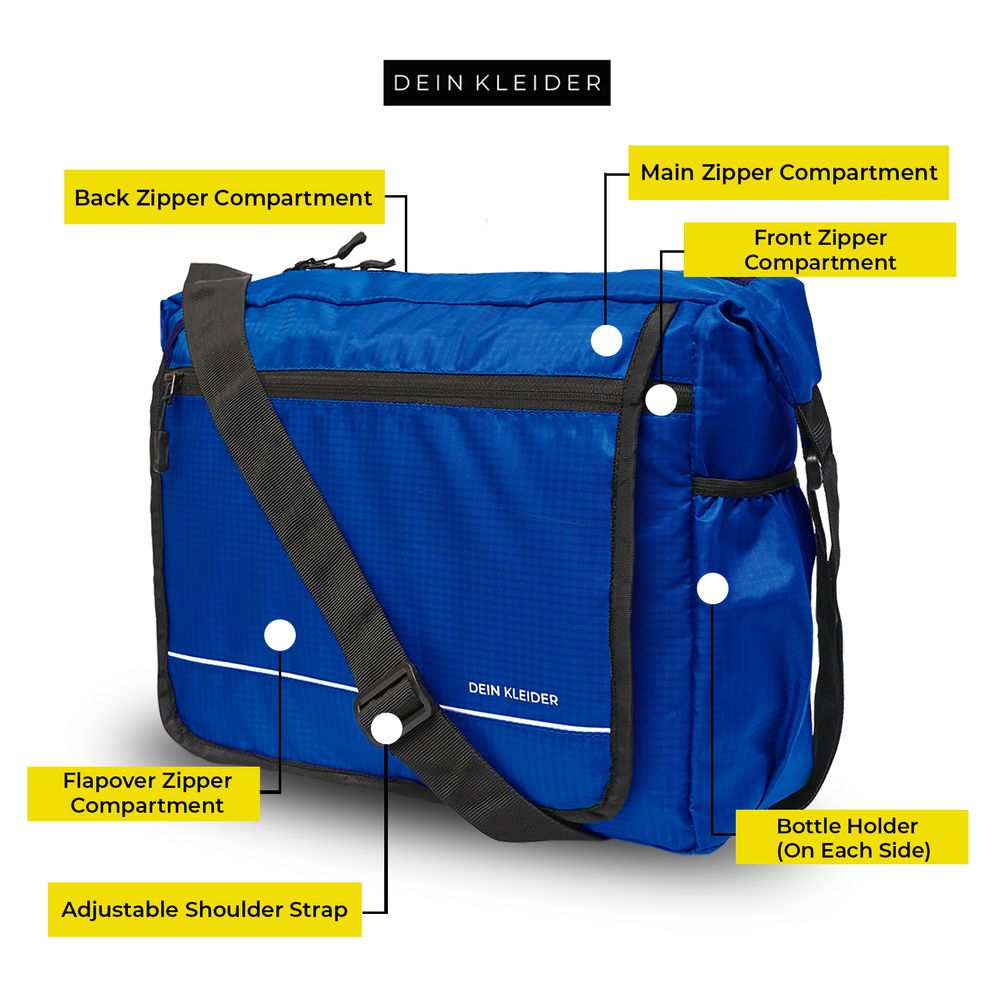 Classic Messenger Bags Blue