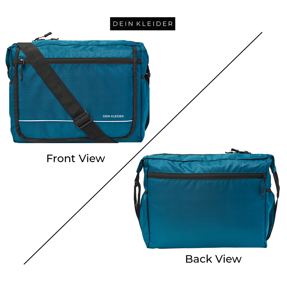 Classic Messenger Bags Aqua