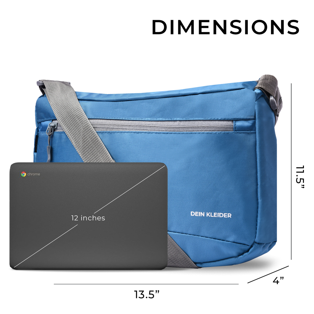 Cross Body Messenger Sling Bag Aqua