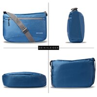 Cross Body Messenger Sling Bag Aqua