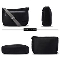 Cross Body Messenger Sling Bag Black
