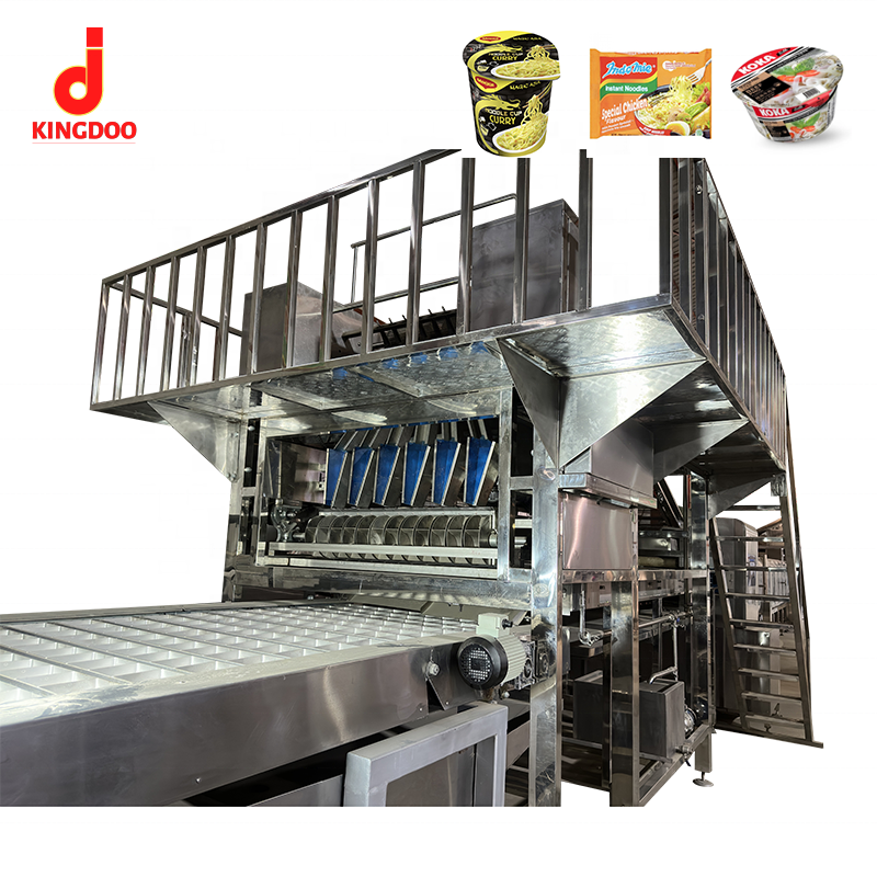 Low Capacity Fried Instant Noodle Production Line Manufacturer In China - Capacity: 160 Pcs/Min