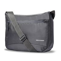 Cross Body Messenger Sling Bag Grey
