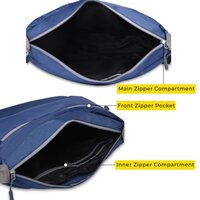 Cross Body Messenger Sling Bag Navy