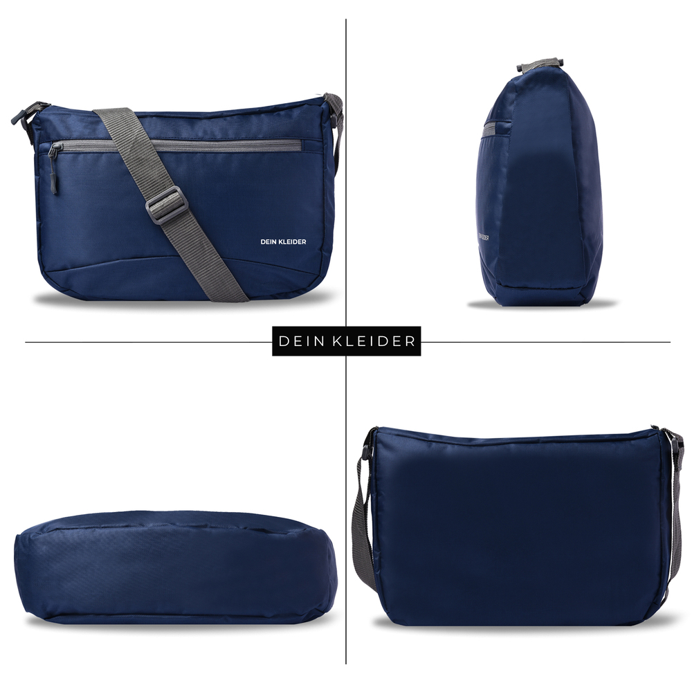 Cross Body Messenger Sling Bag Navy