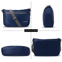 Cross Body Messenger Sling Bag Navy
