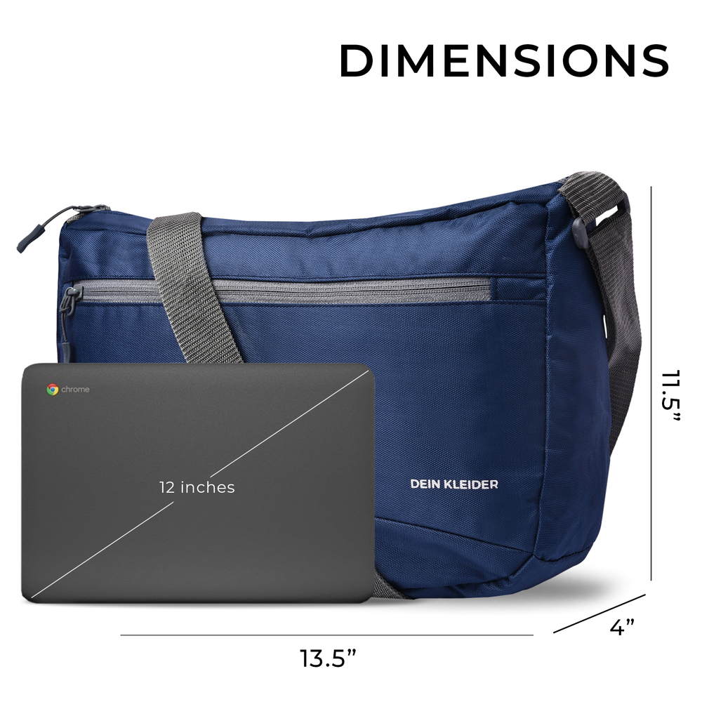 Cross Body Messenger Sling Bag Navy