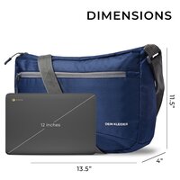Cross Body Messenger Sling Bag Navy