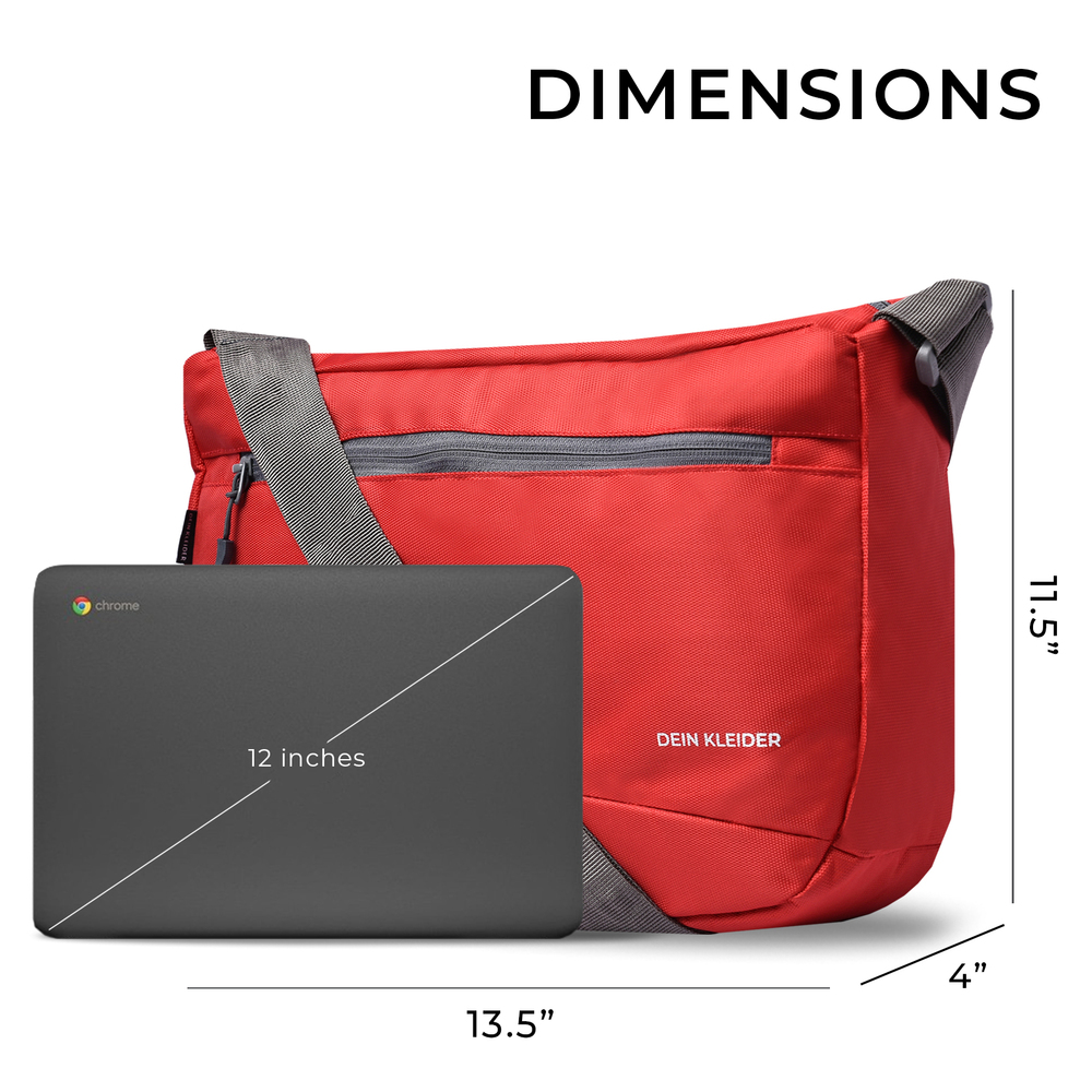 Cross Body Messenger Sling Bag Red