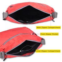 Cross Body Messenger Sling Bag Red