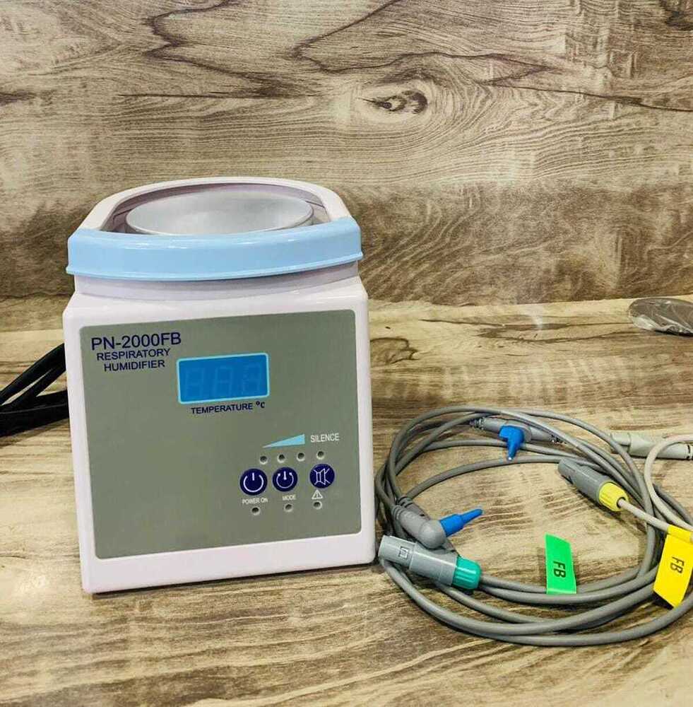 Pigeon Semi Automatic Humidifier - Plastic Material, 220 Power | Suitable for Hospital and Homecare, Elegant White Design