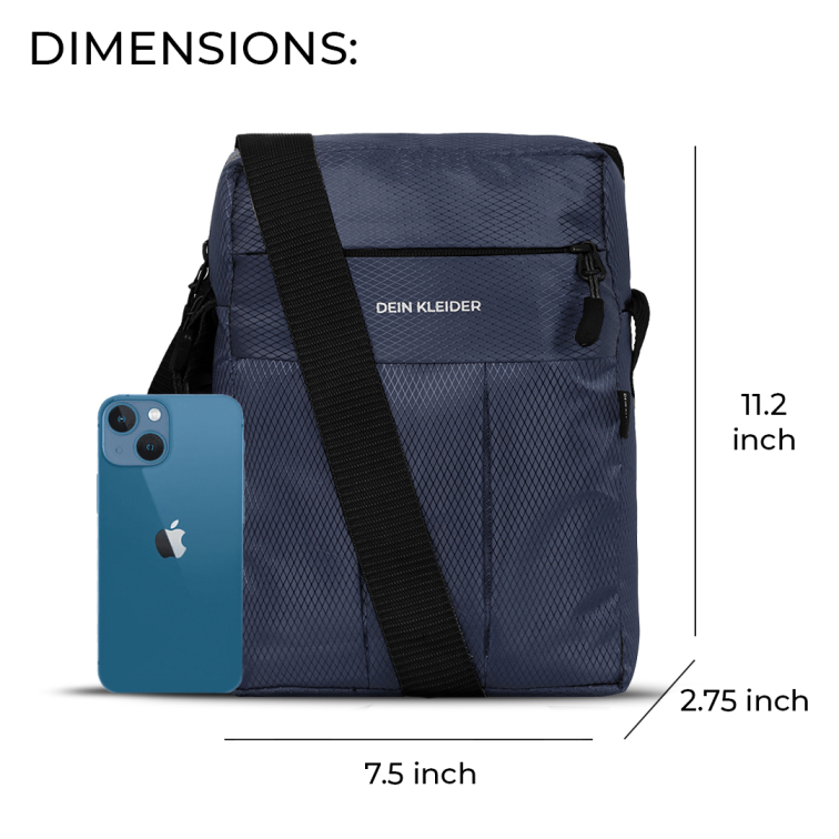 Nylon Crossbody Sling Pouch Bag