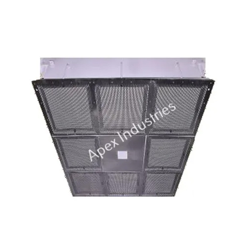 HEPA Terminal Box - Aluminium & Non-Woven Filter Design | Industrial Usage, Silver Finish