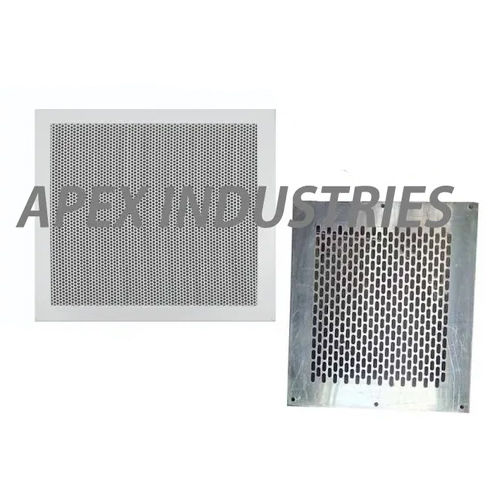 Perforated Air Grill - Color: Silver