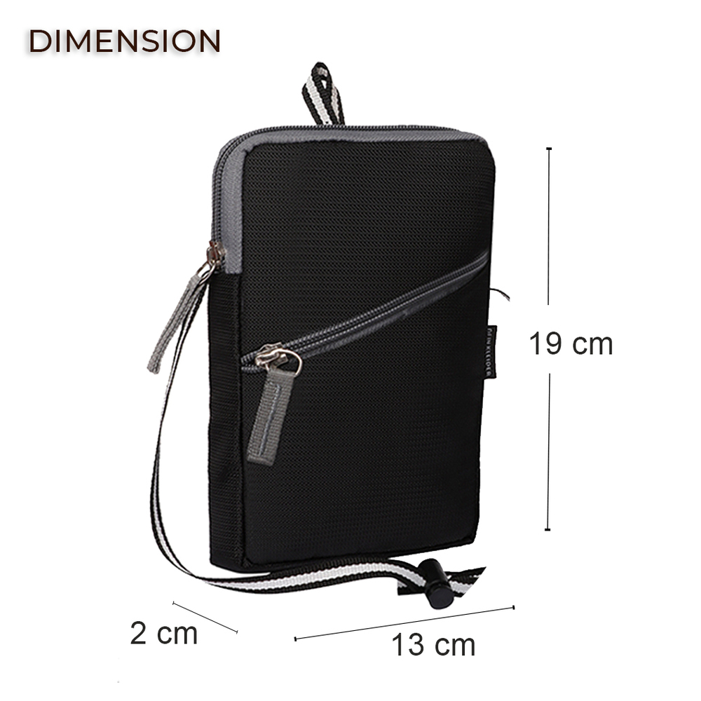 Cross Body Travel Mobile Pouch Sling Messenger Bag For Women