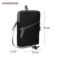 Cross Body Travel Mobile Pouch Sling Messenger Bag For Women