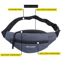 Waist Pack Travel Handy Hiking Zip Pouch Document Money Phone Belt Sport Bag Bum Bag