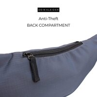 Waist Pack Travel Handy Hiking Zip Pouch Document Money Phone Belt Sport Bag Bum Bag