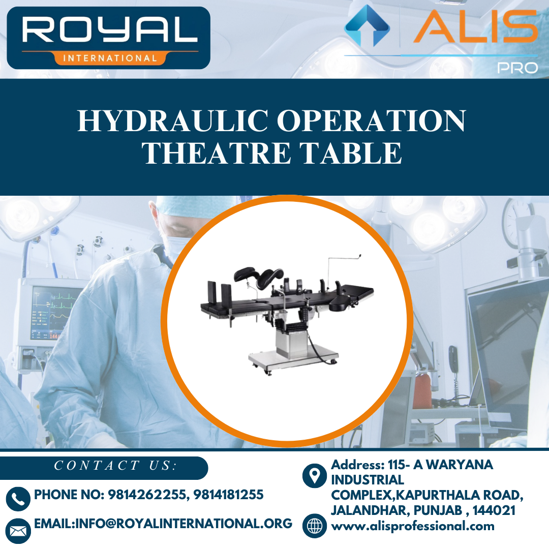 Hydraulic Operation Theatre Table