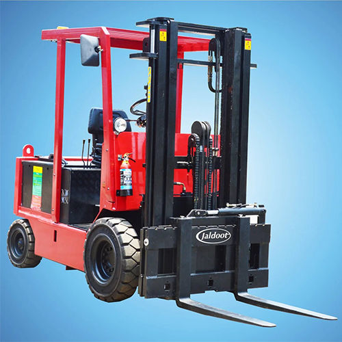 2 Ton Ac Twin Drive Battery Operated Forklift - Color: As Per Requirement