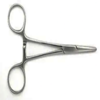 Mosquito Forceps Curved - Stainless Steel, 3.5 Inch & 5 Inch Sizes | Ratcheted Finger Ring Grip For Secure Hemostasis In Delicate Procedures