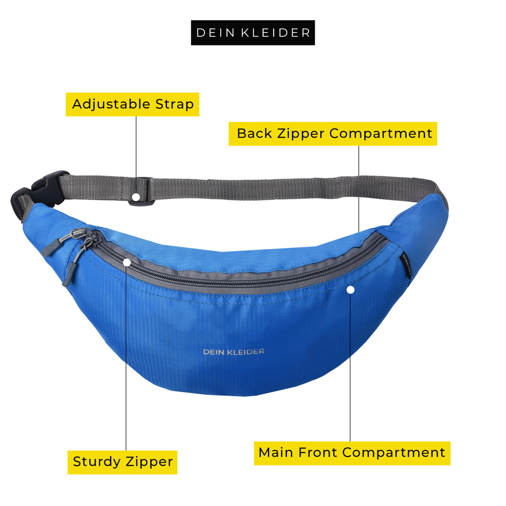 Sports Waist Pack Box Pocket Navy