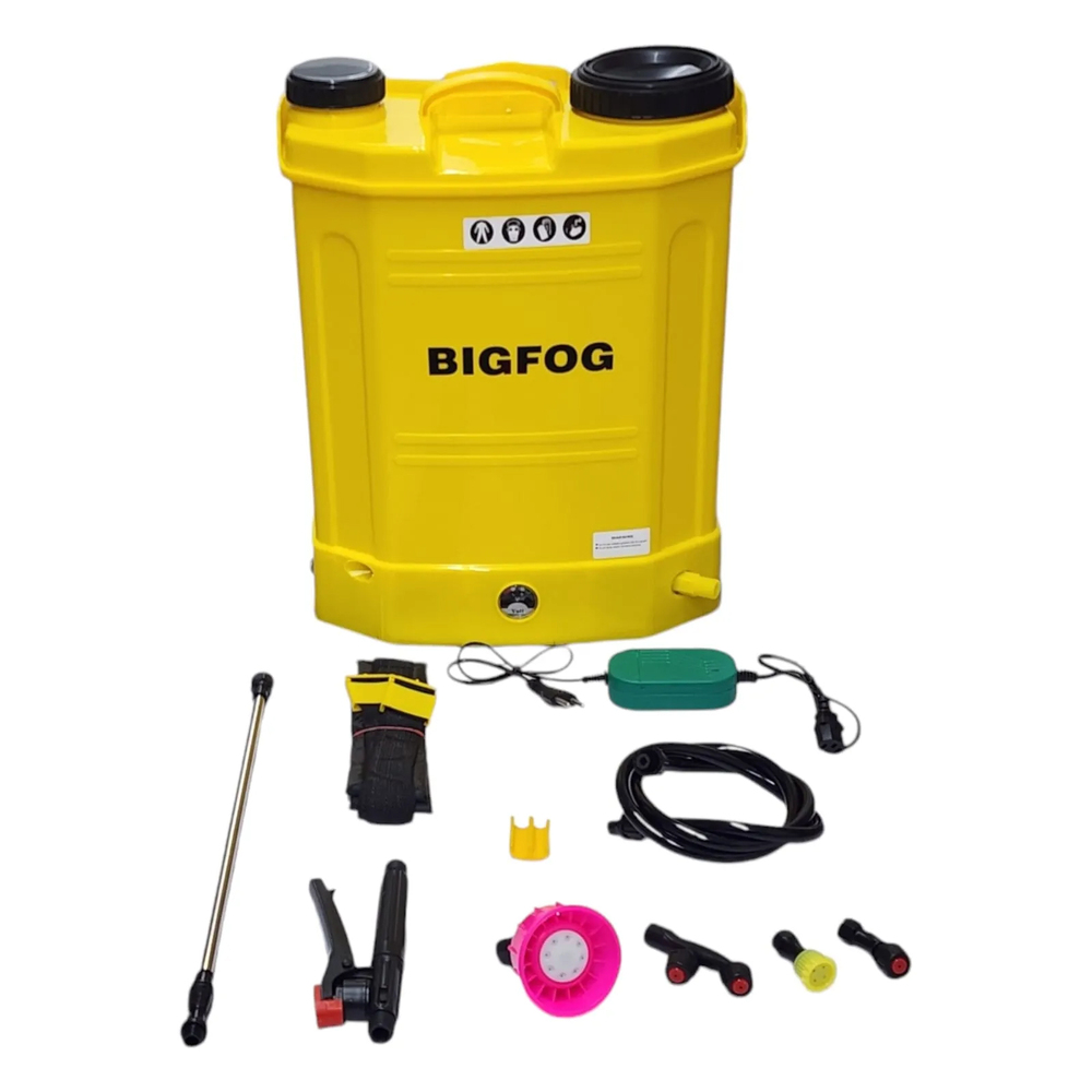 Bigfog 18 L, Bf-bs02, 12v/12ah Battery Sprayer Sprayer, For Pesticide Spraying - Capacity: 300 Ltr/hr