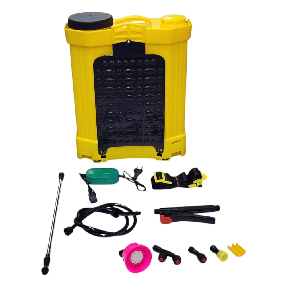 Bigfog 20l, Bf-bs04, Dual Motor Battery Sprayer, 12v/12ah, For Pesticide Spraying - Capacity: 300 Liter/day