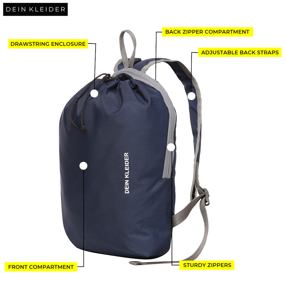 20l Hiking Backpack Bags - High-quality Material, 20l Capacity, Blue Color | Unisex Design, Padded Straps, Breathable Back Panel, Multiple Compartments