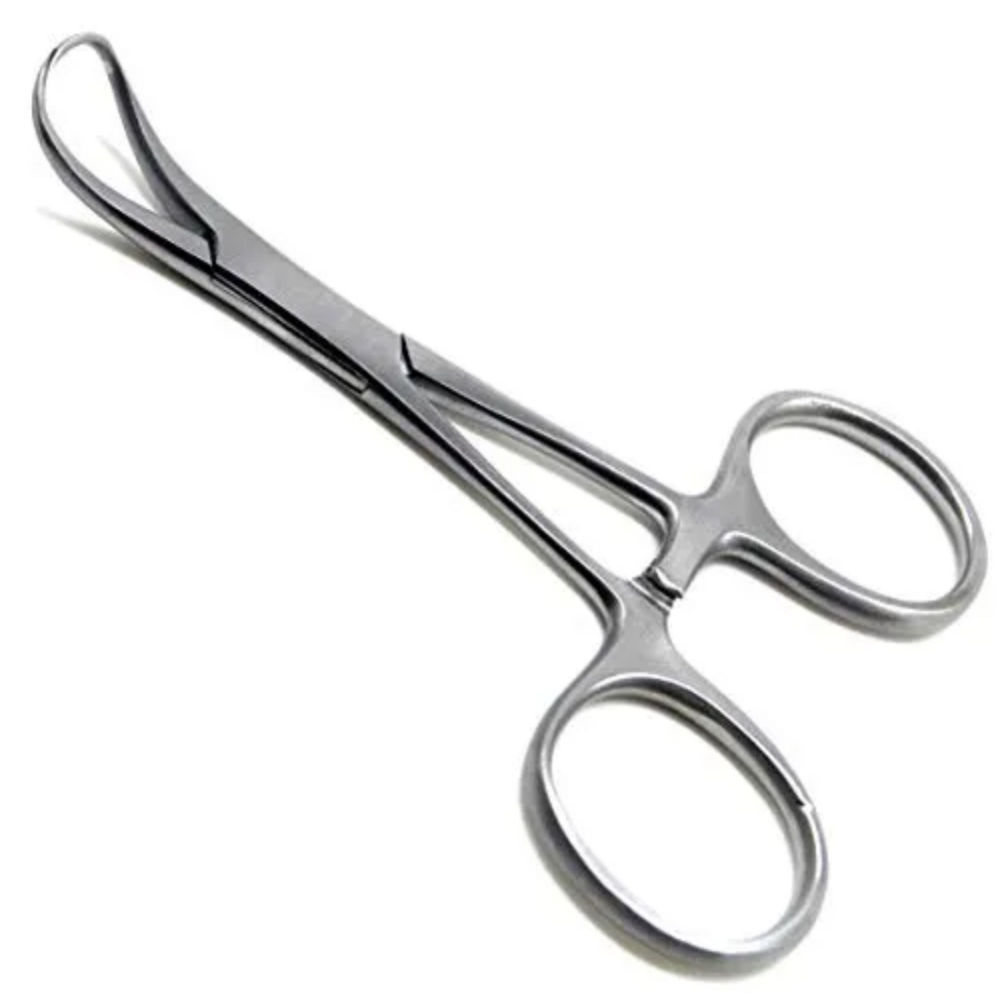 Towel Forceps - Stainless Steel, Non-Penetrating Design for Secure Draping and Tissue Grasping, Precision Control and Versatile Clamping