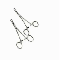 Kelly Artery Forceps Straight Curved - Premium-grade Stainless Steel, 14cm/16cm Lengths , Ergonomically Designed Finger Rings For Control