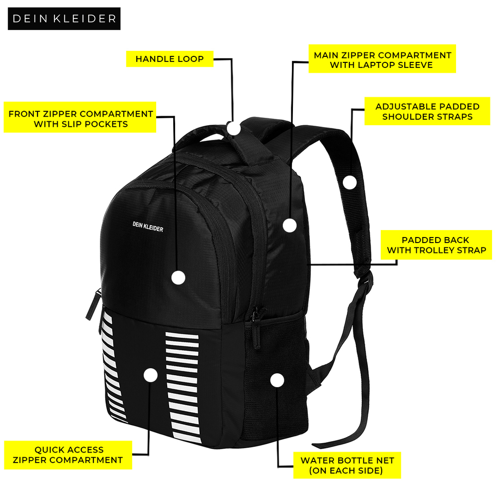 34 ltr Casual Office School Hiking Backpack