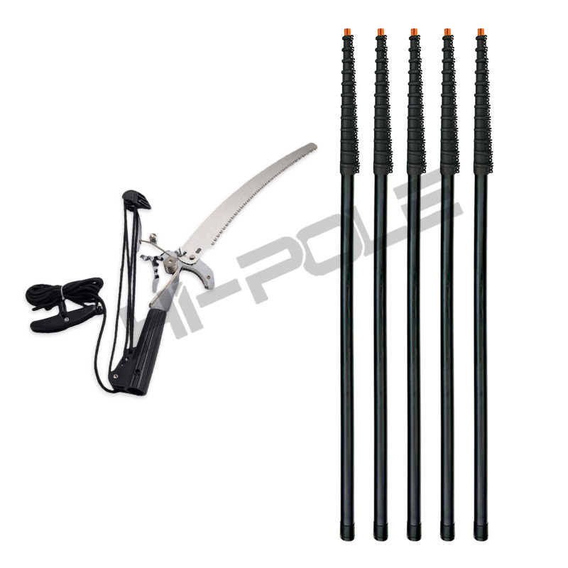 60ft Hi-Pole Carbon Fiber Telescopic Tree Pruners