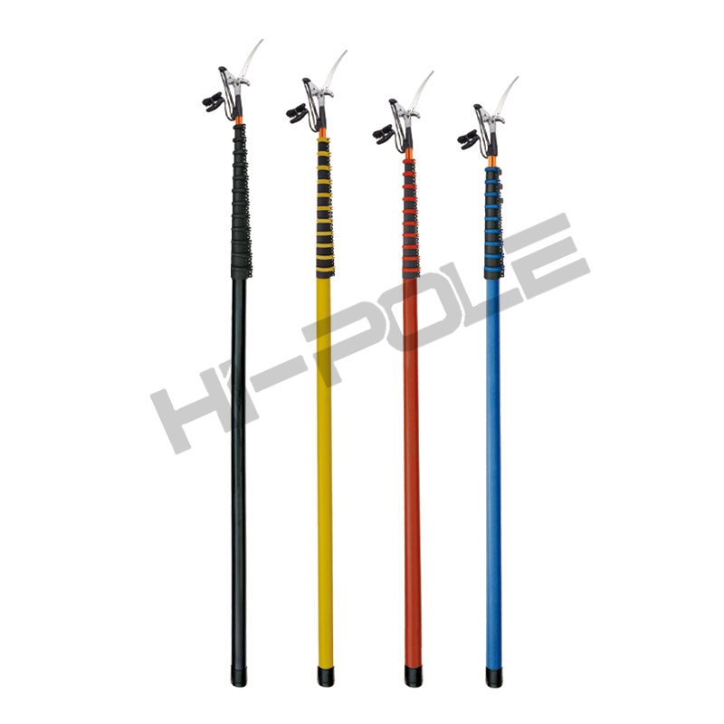 Hi-Pole Fiberglass Tree Pruner - Finish: Plastic Coated