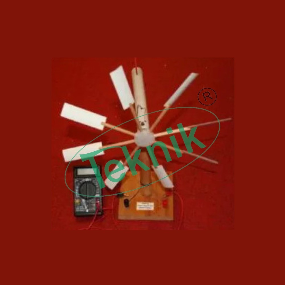 Wind Energy Conversion Apparatus - 205 X 127 X 123 Mm | General Lab Equipment For Visualizing Energy Conversion From Wind To Electric