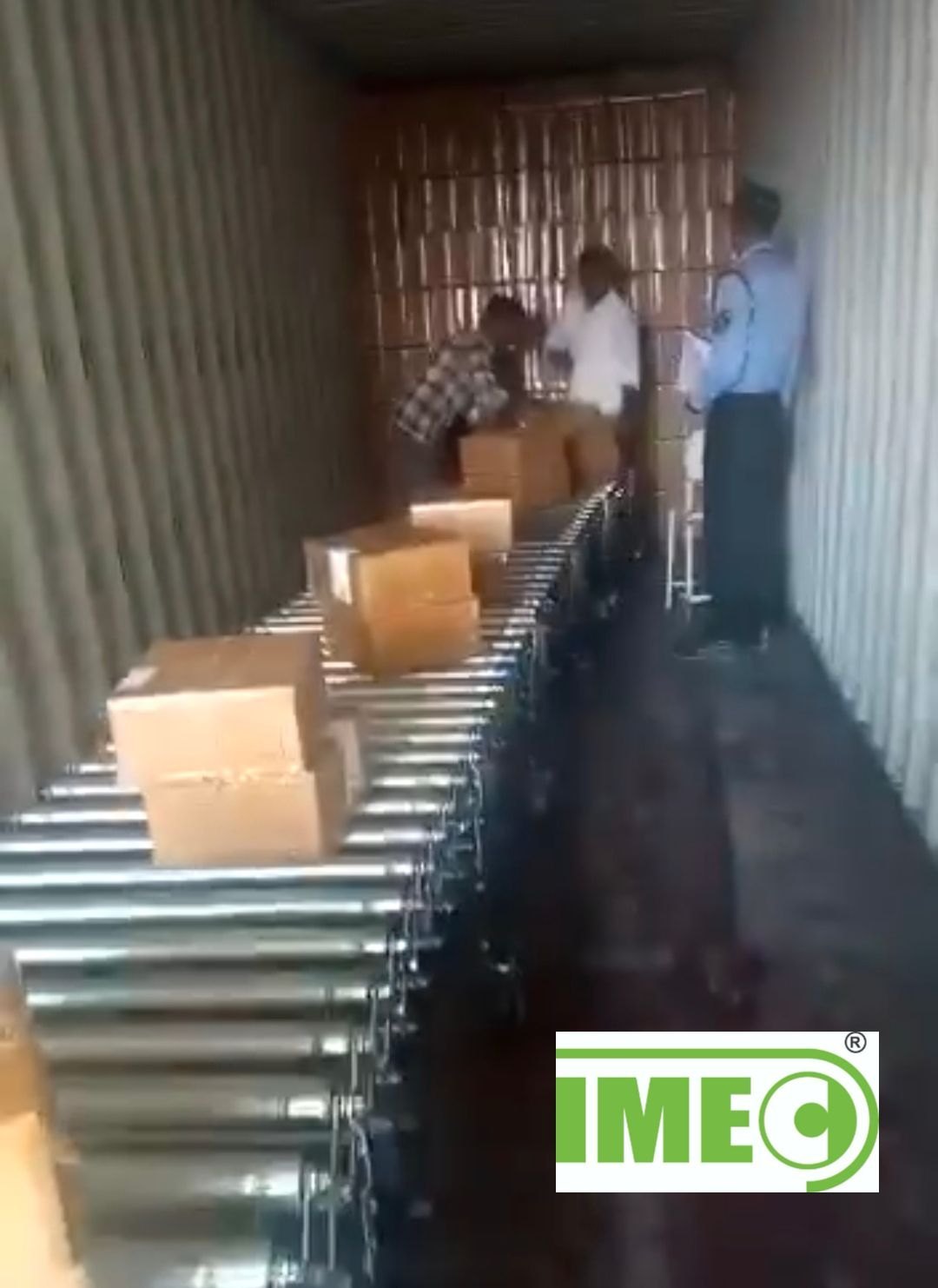 Container Loading Conveyor By Imec Dzign Enterprise