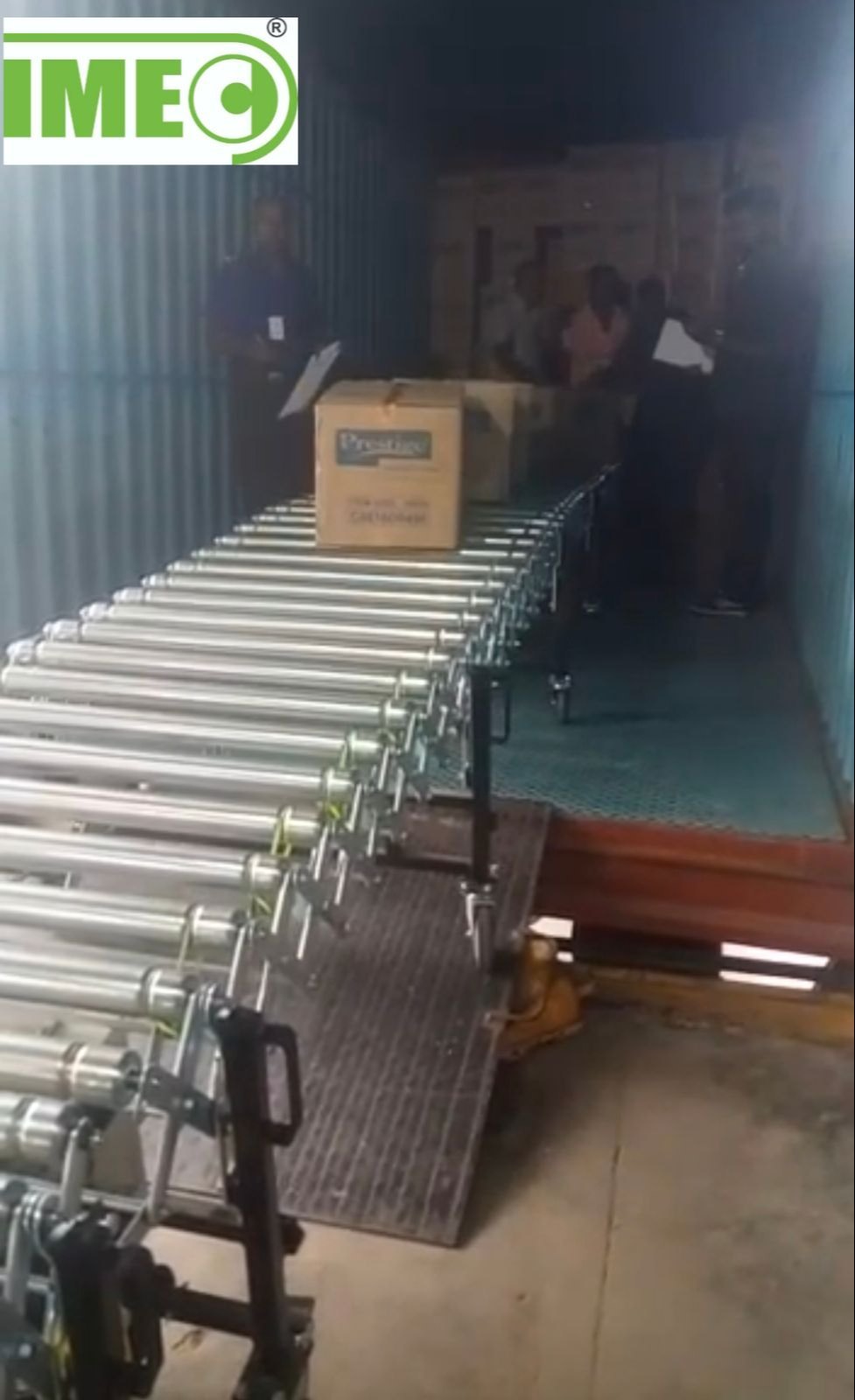 Container Loading Conveyor By Imec Dzign Enterprise