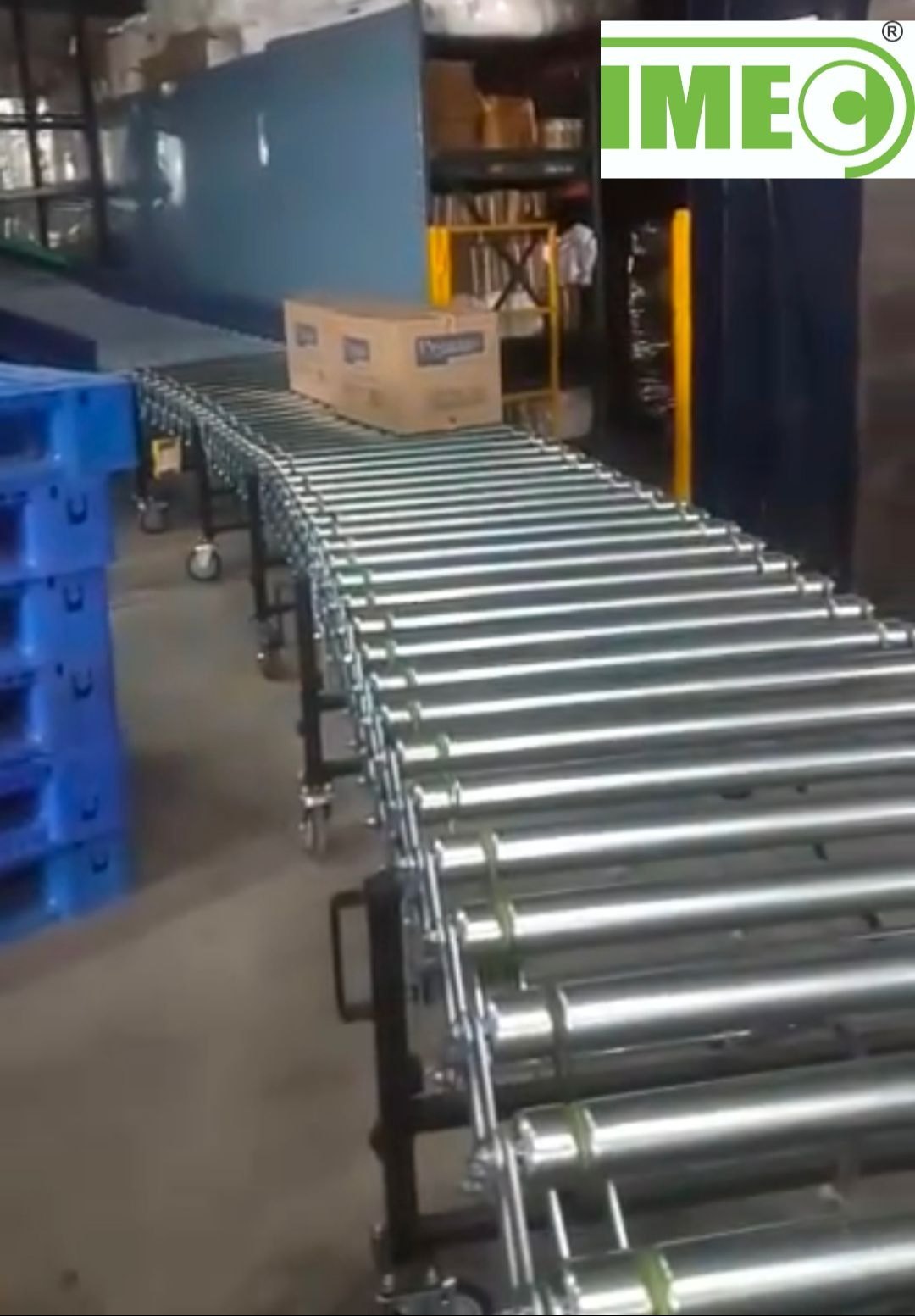 Container Loading Conveyor By Imec Dzign Enterprise