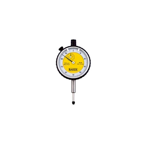 Baker Dial Gauge Indicator - Color: Yellow