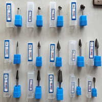 Tungsten Carbide Rotary Burrs Cutter - High-quality Carbide Material, Manual Operation, Round Shape | Powder Coated For Enhanced Durability